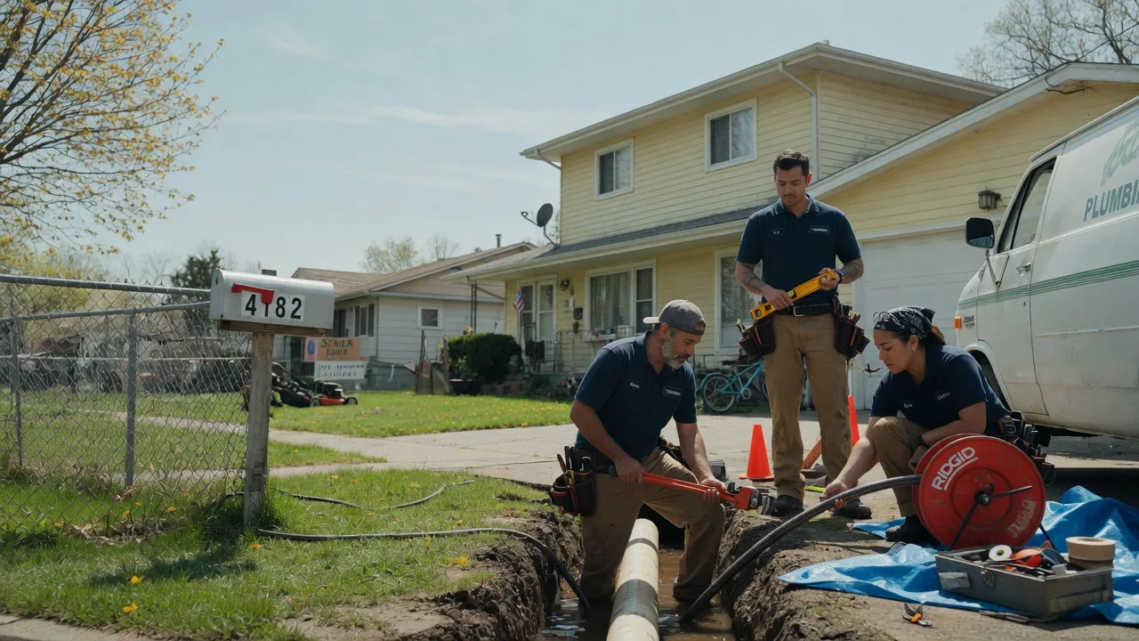 Gas Line Repair in Akron, OH near me